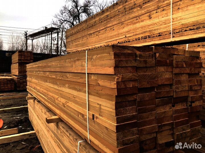 Шлифованные доски лиственницы 30x180 мм, для разно