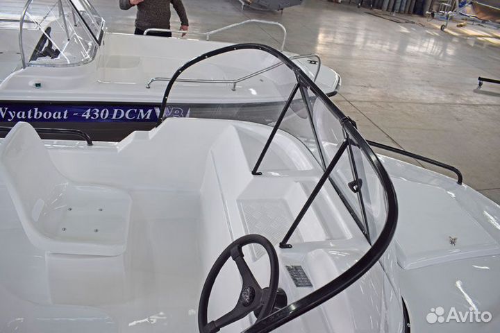 Комбинированная моторная лодка Wyatboat 430M