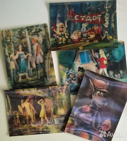 Стерео открытки СССР