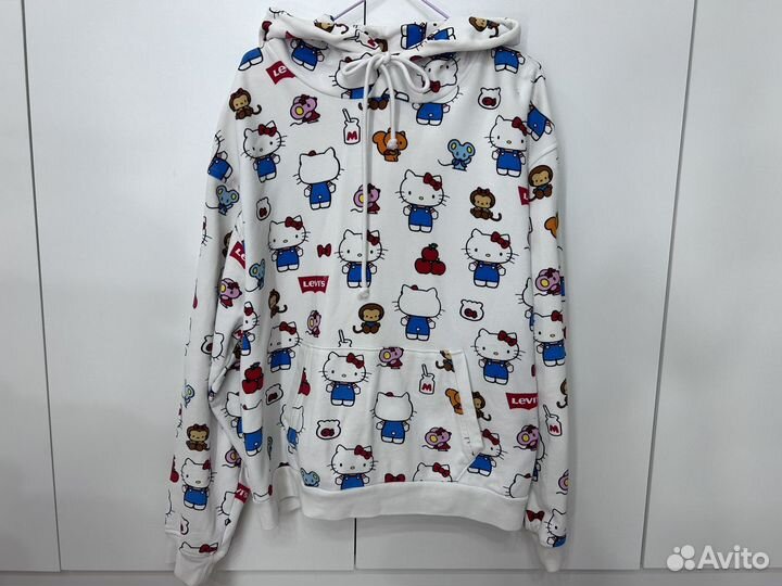 Hello kitty deals levis hoodie