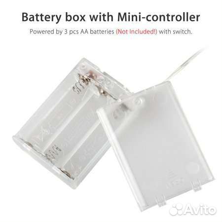 Светодиодная лента от батареек 