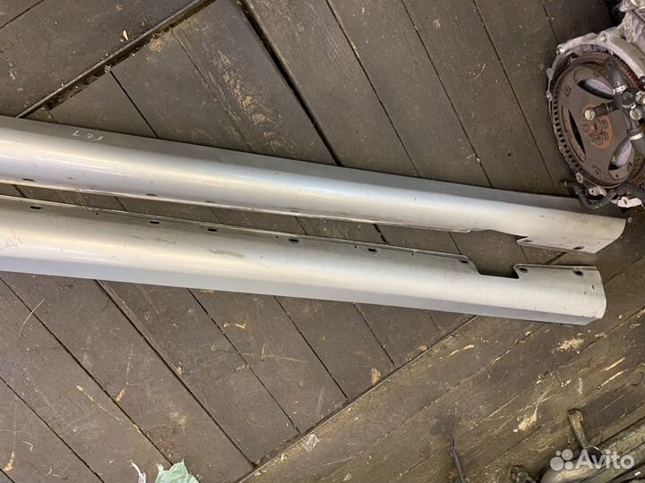 Mercedes w211 накладка порога Авангард