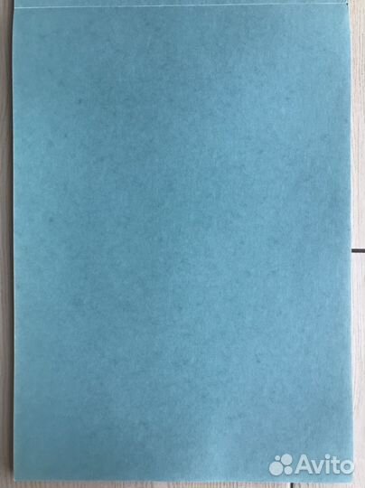 Kroyter голубая бумага