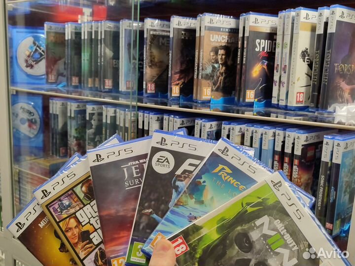 Игры на дисках для ps5, диски лицензионные