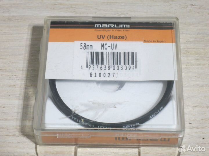 Светофильтр Marumi MC-UV Haze 58 Идеал
