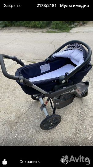 Коляска cam 3 в 1 италия