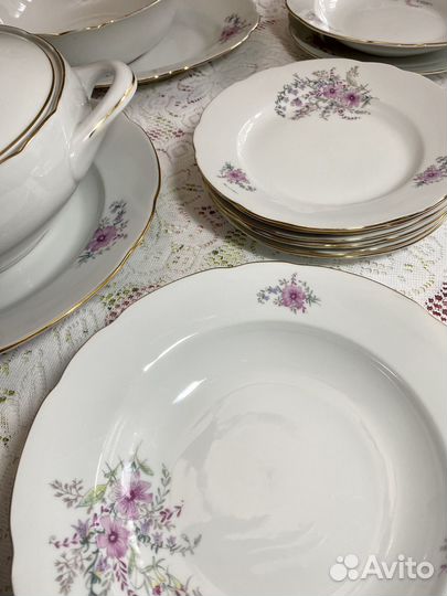Столовый сервиз фарфор