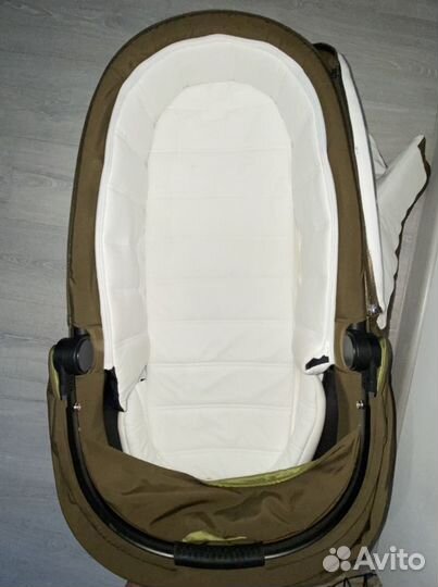 Люлька от коляски cybex priam, цвет хаки