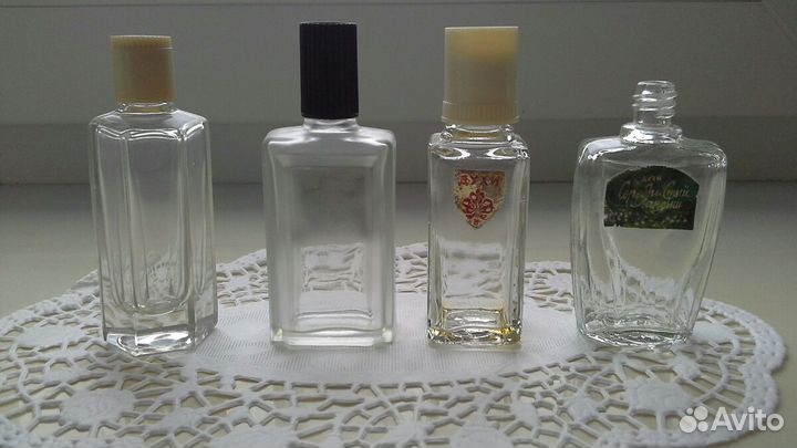 Флаконы из-под советских духов