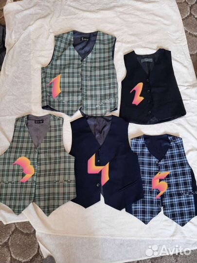 Жилетка для мальчика школьная
