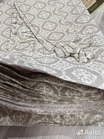 Шторы интерьерные с рюшами