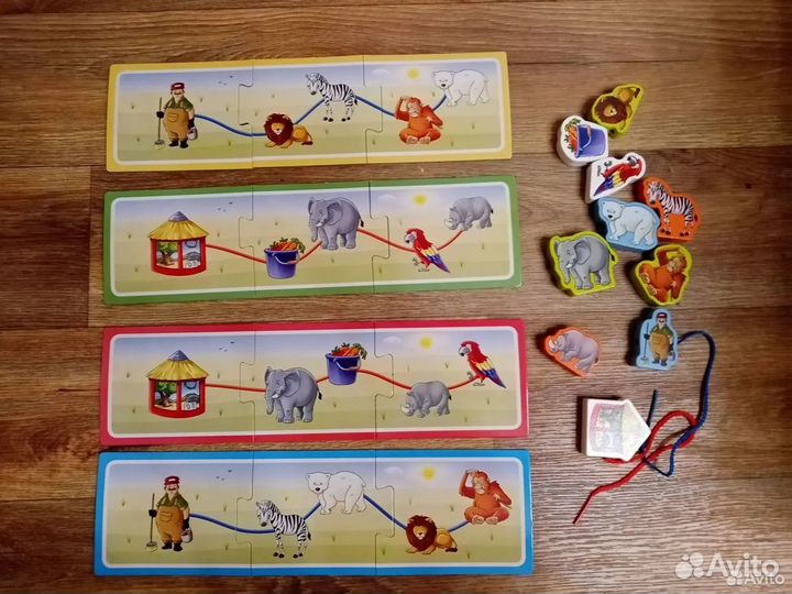 Деревянные развивающие игрушки