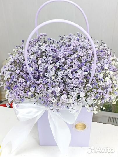 Букет из гипсофилы