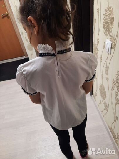 Блузка школьная