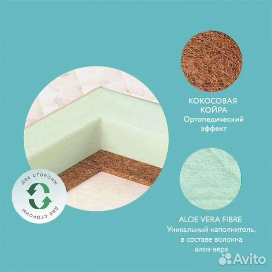 Матрас детский круглый