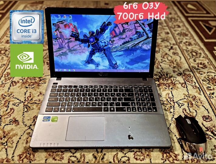 Игровой Ноутбук Asus тянет гта5 отлично