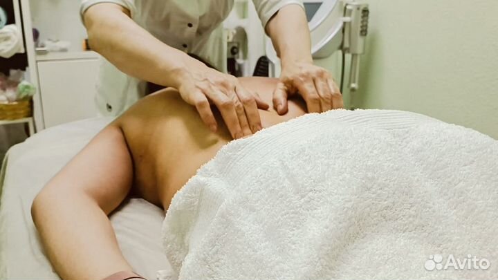 Антицеллюлитный, ручной и аппаратный массаж, 60мин