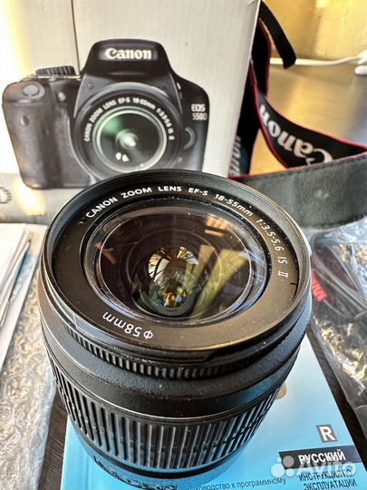 Зеркальный Фотоаппарат canon eos 550d