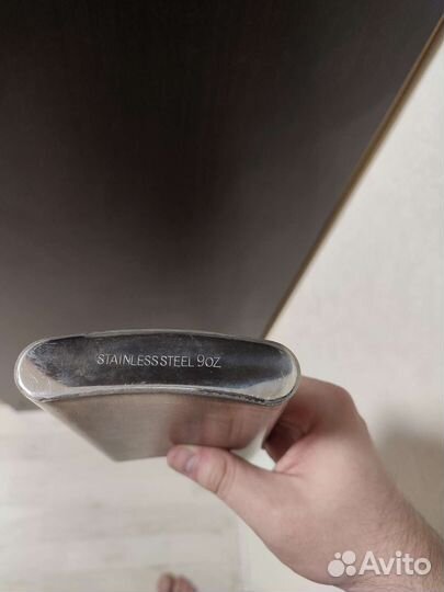Фляга из нержавеющей стали 9oz