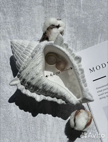 Гипсовая ракушка