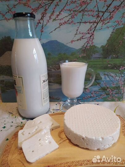 Литровая банка молоко козье англонубийское