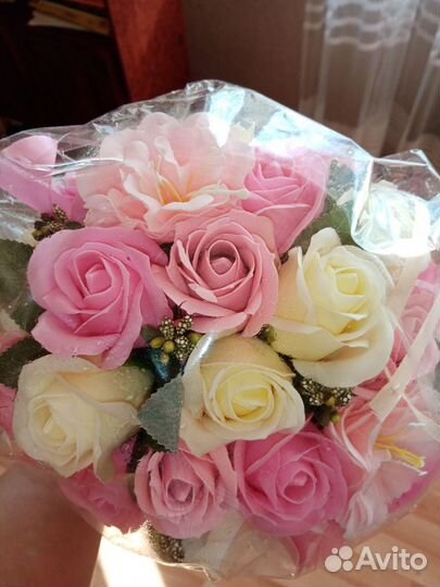 Букет цветов из мыла