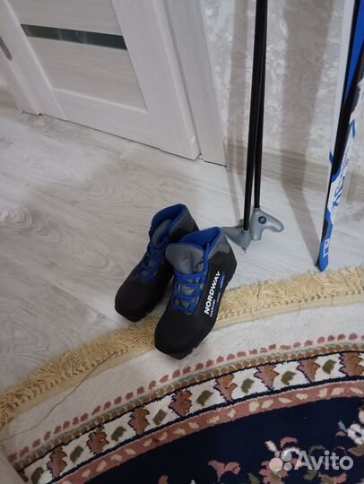 Лыжи беговые fisher детские