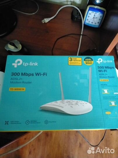 Роутер adsl2+ TP-link TD-W8961N