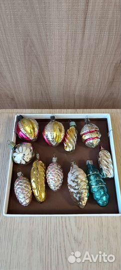 Елочные игрушки СССР
