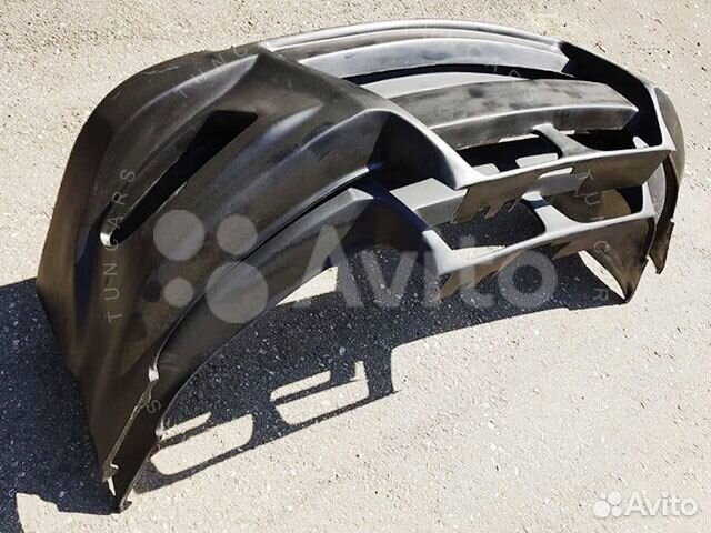 Передний бампер EVO на Mitsubishi Galant 1996-2003