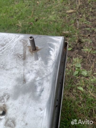 Коптильня горячего копчения из нержавейки