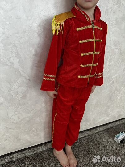 Новый карнавальный костюм гусара щелкунчика