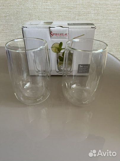 Стаканы с двойными стенками