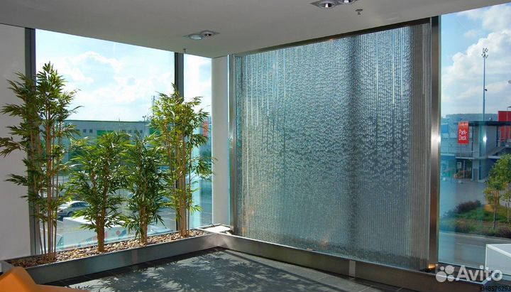 Водопад по стеклу - от производителя