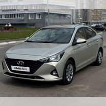 Hyundai Solaris 1.6 AT, 2020, 106 400 км, с пробегом, цена 1 470 000 руб.