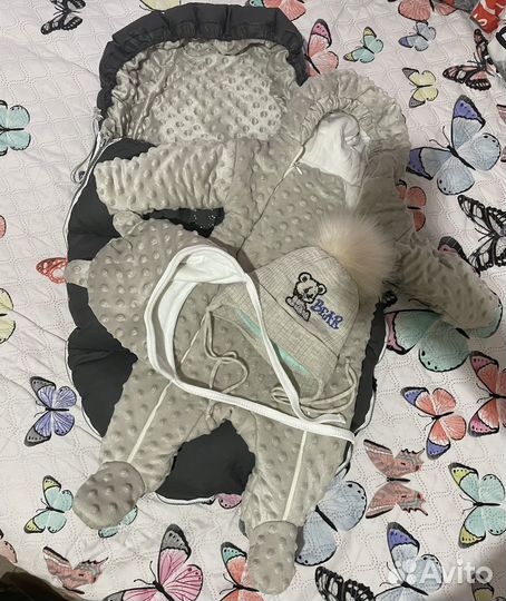 Конверт на выписку зимний