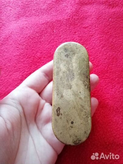 Бикс старинный латунный, стерилизатор