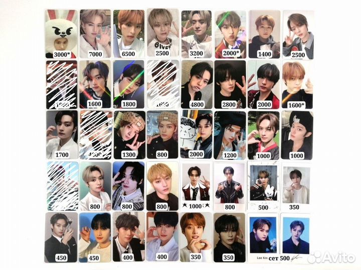 Stray kids Минхо карты