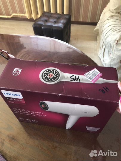 Фен philips с насадкой