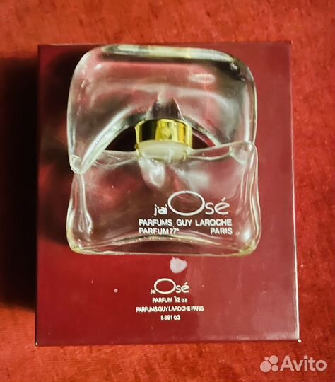 Флакон от духов j’ai ose
