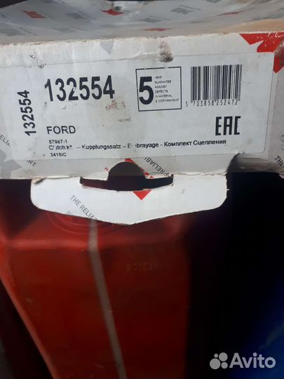 Сцепление на Ford mondeo 2