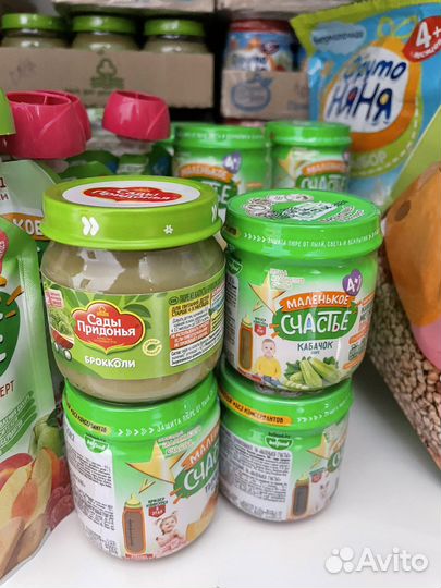 Детское питание пюре