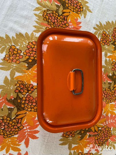 Утятница,гусятница чугунная эмалированная СССР