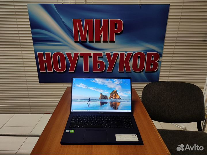 Игровой ноутбук Asus / geforce mx / ssd