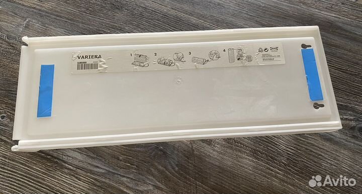 Контейнер универсальный, Икеа, Варьера, белый