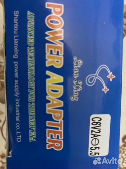 Блок питания 6v 2А