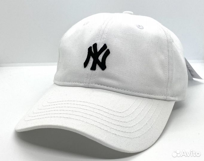 Бейсболка Нью-Йорк цвет белый