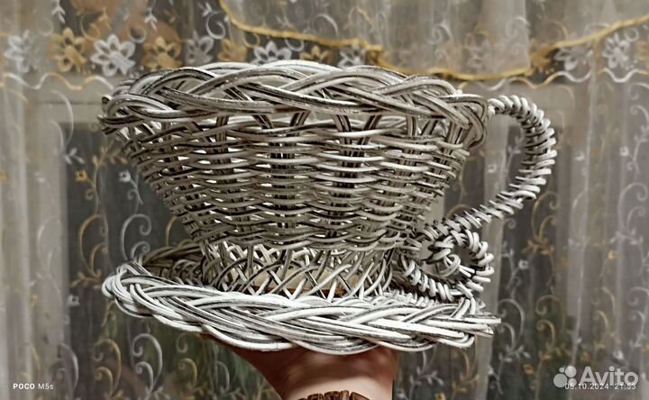 Корзина под фрукты или конфеты. Ручная работа