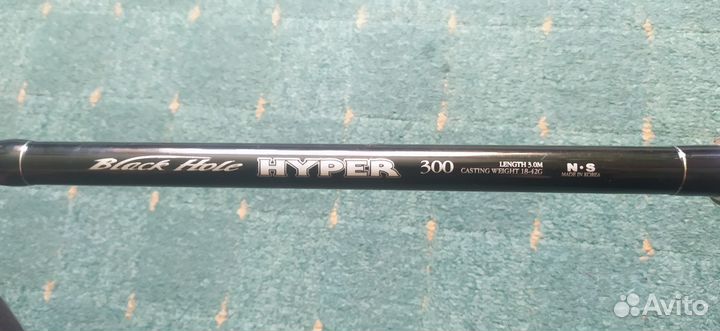 Спиннинг black hole hyper 300 18-42г