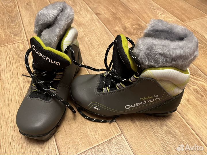 Лыжные ботинки 31 размера 19.5 см